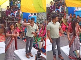 पत्नी के साथ पति ने ढोलना गाने पर ऐसे मिलाए डांस स्टेप्स, यूजर्स ने पूछा- ऐसे पति कितने सावन सोमवार के बाद मिलते हैं पत्नी के साथ पति ने ढोलना गाने पर ऐसे मिलाए डांस स्टेप्स, यूजर्स ने पूछा- ऐसे पति कितने सावन सोमवार के बाद मिलते हैं