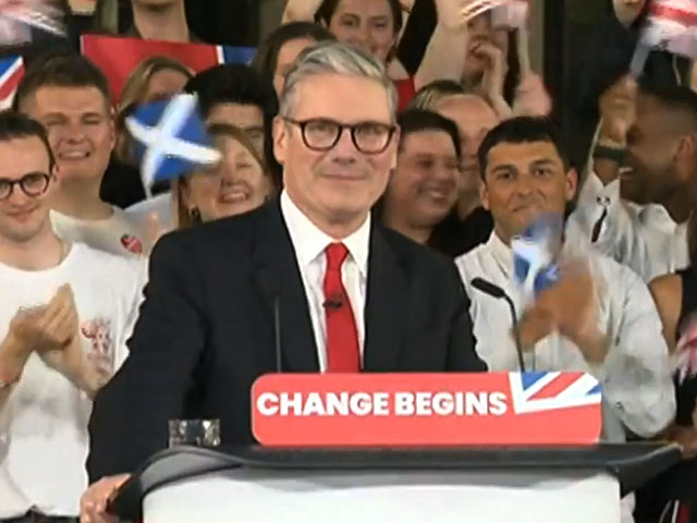 "UK Gets Its Future Back": Labour's Keir Starmer In Victory Speech