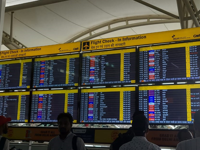 Flight Operations At Indira Gandhi International Airport Affected Due To Microsoft Outage