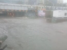 Heavy Rain In Mumbai Causes Traffic Chaos, Andheri Subway Flooded