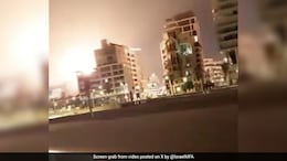 Watch: Drone Whizzes Across Skyline In Israel, Hits Building Near US Embassy