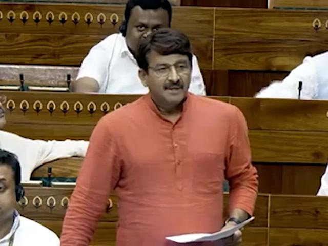 Manoj Tiwari Responds To President' Address In 18th Lok Sabha