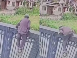 नर्सिंग होम से भागने के लिए 92 साल की दादी ने लगा दी छलांग, पल भर पार किया 2 मीटर ऊंचा गेट नर्सिंग होम से भागने के लिए 92 साल की दादी ने लगा दी छलांग, पल भर पार किया 2 मीटर ऊंचा गेट