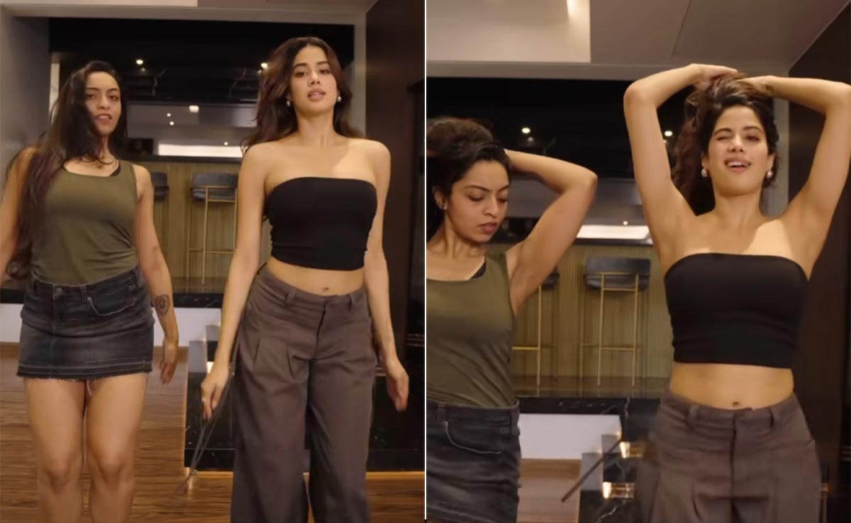 Follow Janhvi Kapoor's Dance On <i>Shaukan</i> For Your Cardio Routine
