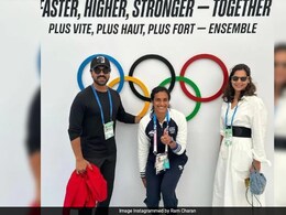 Paris Olympics: Ram Charan And Upasana's Blockbuster Frame With "Rockstar" PV Sindhu