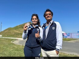 Double Olympic Medallist Manu Bhaker Opens Up On Coach Jaspal Rana's Future Double Olympic Medallist Manu Bhaker Opens Up On Coach Jaspal Rana's Future