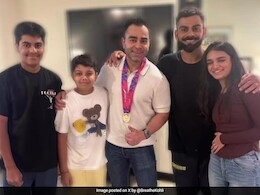 Virat Kohli Celebrates T20 World Cup Title With Family After India Return. See Pics
