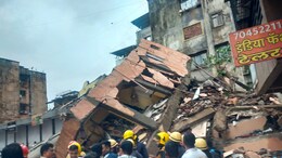 2 Trapped After 3-Storey Building Collapses In Navi Mumbai, Rescue On
