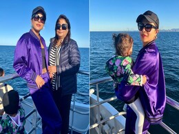 Priyanka Chopra Along With Her Daughter And Mother Experience "Whale Watching" In Australia Priyanka Chopra Along With Her Daughter And Mother Experience "Whale Watching" In Australia