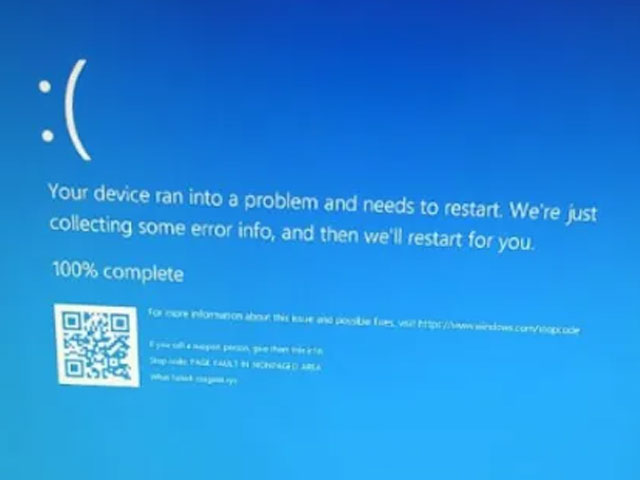 Windows Systems Restarting, Throwing Blue Screen Of Death Due To This Error