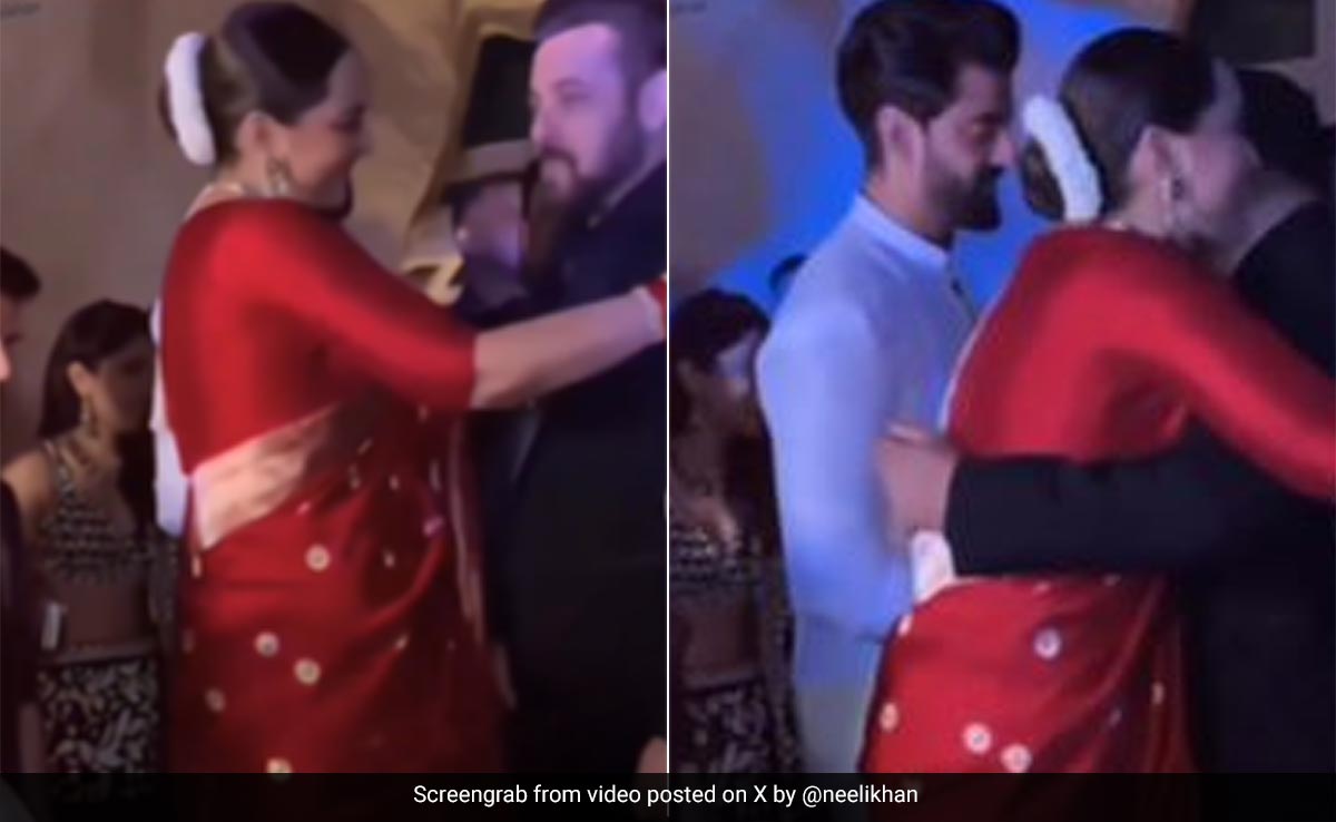 Crazy Viral: Salman Khan Hugs <i>Dabangg</i> Co-Star Sonakshi Sinha At Her Reception Party
