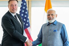 Elon Musk Congratulates PM Modi On Becoming Most Followed Leader On X Elon Musk Congratulates PM Modi On Becoming Most Followed Leader On X