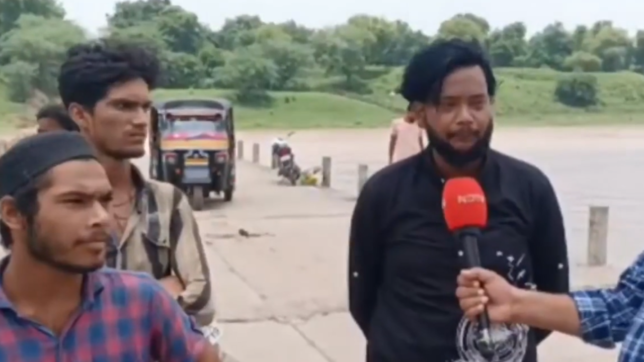 Jhalawar News: आहू नदी में आया तूफ़ान, आम लोगों की जोखिम में जान!