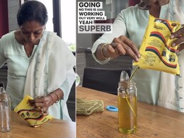 No More Oil Spills! Learn How To Pour Oil Perfectly From A Packet With This Viral Hack No More Oil Spills! Learn How To Pour Oil Perfectly From A Packet With This Viral Hack