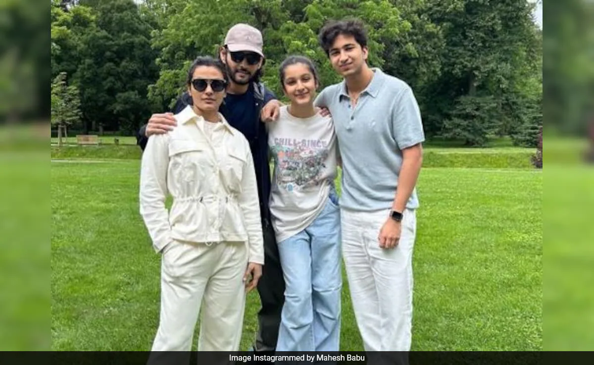 Inside Mahesh Babu's "Fantastic Time" With Namrata Shirodkar And Kids In Germany