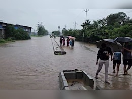 Maharashtra Rain : बदलापूरहून कर्जतकडे जाणारा राज्य महामार्ग बंद