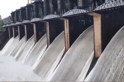 Water Level In Madhuban Dam In Gujarat Increase Due To Heavy Rains Water Level In Madhuban Dam In Gujarat Increase Due To Heavy Rains