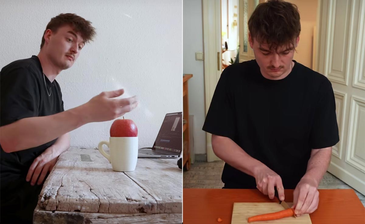 "Every Time I Try To Eat Healthy" - Video Creator's Editing Skills Amaze Internet