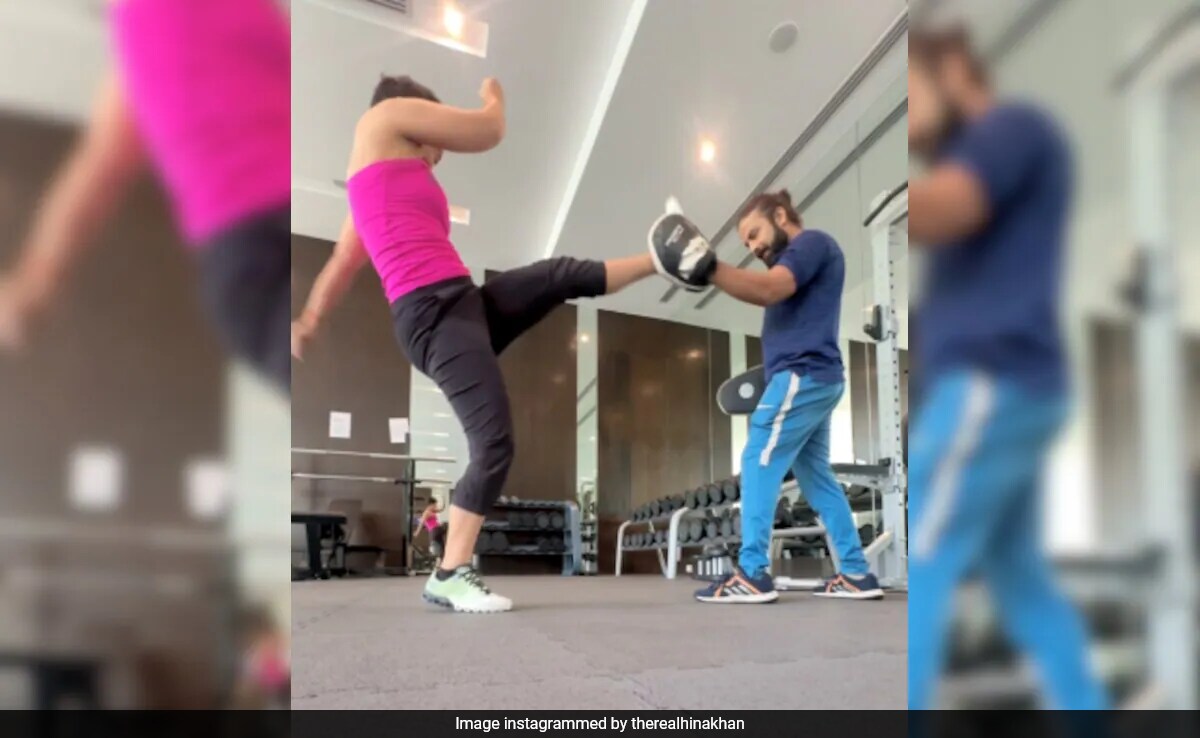 A Window To Hina Khan's Recovery Journey: "Doing What I Promised Myself"
