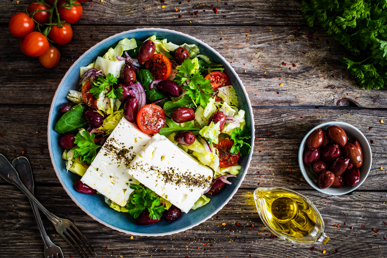 A salad diverse in healthy fats can help boost nutrient absorption