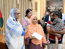Bangladesh PM Sheikh Hasina Meets Families Of Those Killed In Violence
