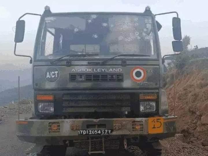 5 Armymen Killed In J&K; Terrorists Threw Grenade On Truck, Then Opened Fire