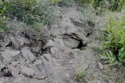 Lahaul Spiti: Villagers Scared As Large Cracks Appear In Houses And Farmland Lahaul Spiti: Villagers Scared As Large Cracks Appear In Houses And Farmland