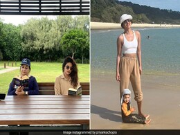 Priyanka Chopra's "Pause" Involved A Beach Day Of Bonding With Malti Marie And Madhu Chopra Priyanka Chopra's "Pause" Involved A Beach Day Of Bonding With Malti Marie And Madhu Chopra