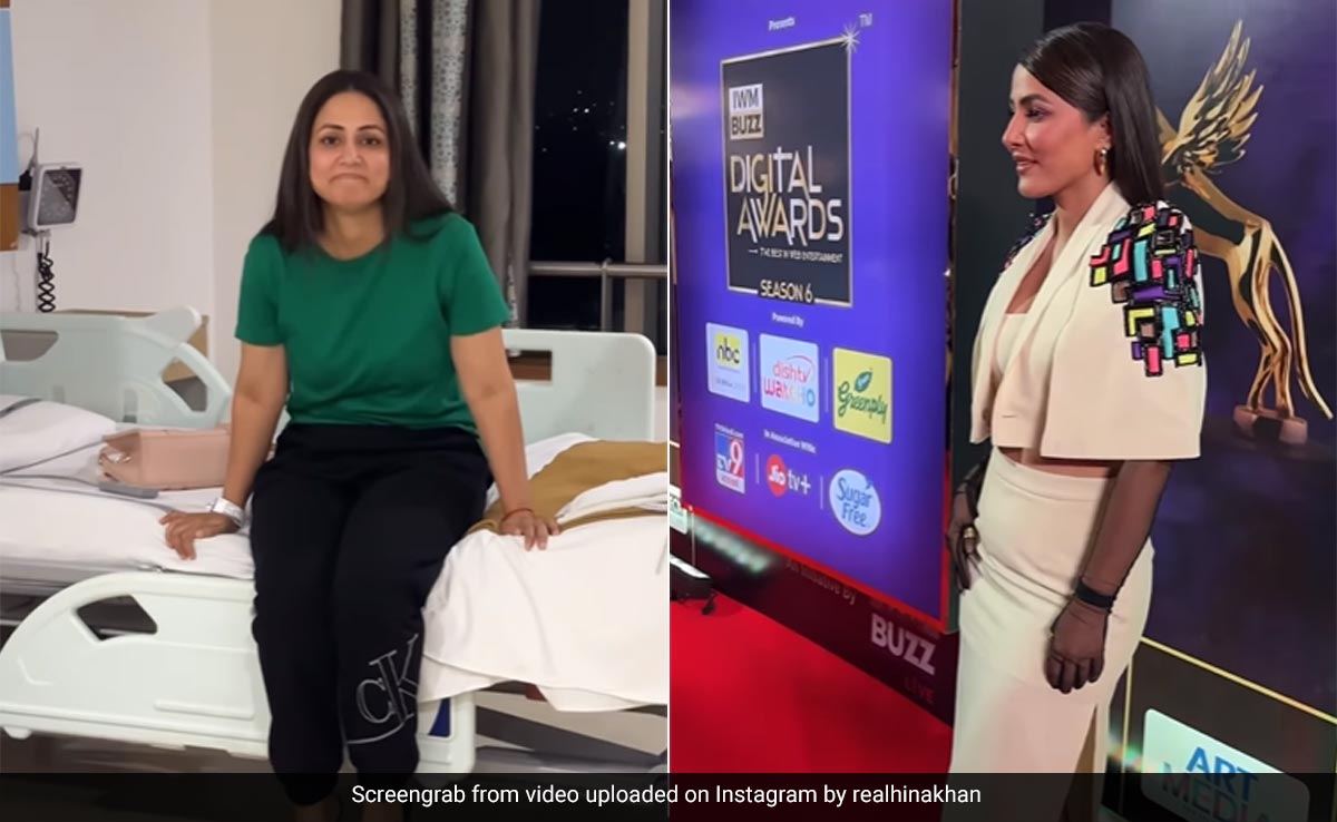 It's "Mind Over Matter" For Hina Khan As She Normalises Her Breast Cancer Battle Alongside Work Commitments