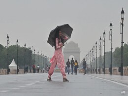 Morning Rain In Delhi Brings Minimum Temperature Down To 24.8 Degrees Morning Rain In Delhi Brings Minimum Temperature Down To 24.8 Degrees