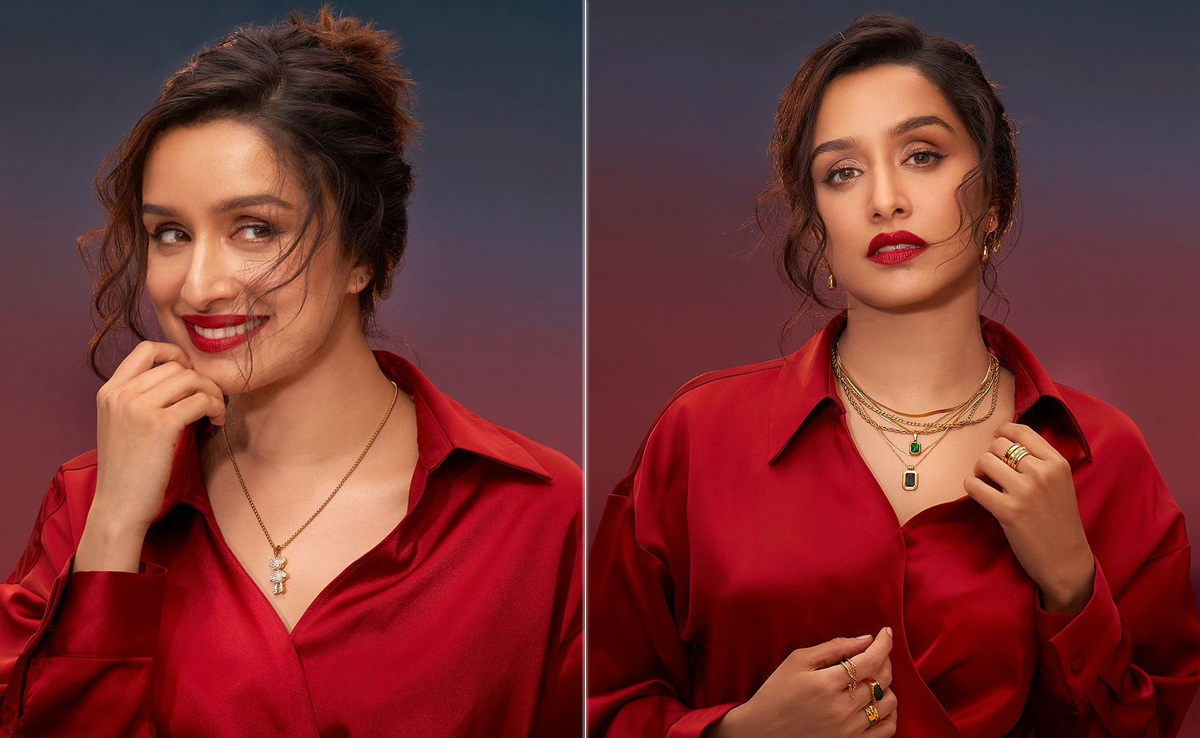 Shraddha Kapoor's Bold Red Lip Is Probably The "Best Red Thing" To Happen To Us