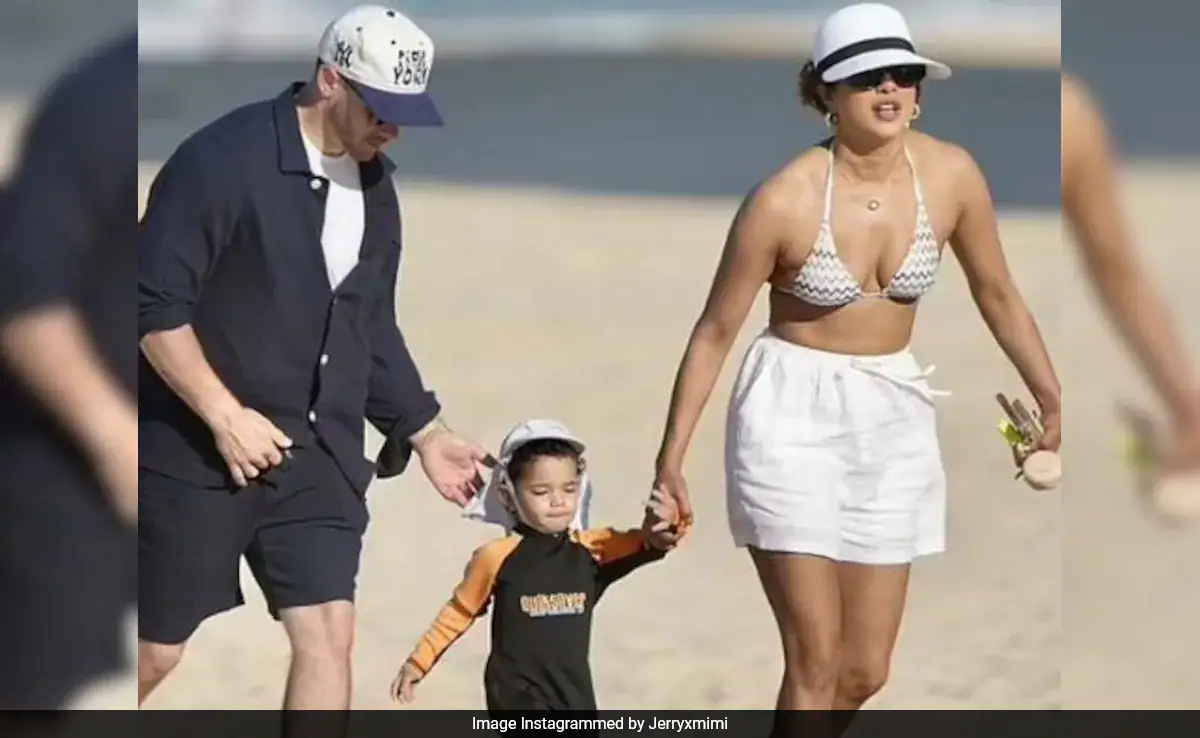 In Pics: Priyanka Chopra's Beach Holiday With Husband Nick Jonas And Daughter Malti Marie