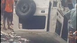 SUV With 'Police' Written On It Vandalised By 'Kanwariyas' In UP: Cops