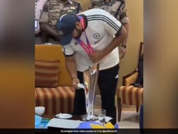 Watch: Rohit Sharma Polishes T20 World Cup Trophy, Heartwarming Video Goes Viral