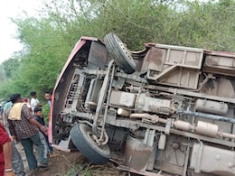 40 Schoolchildren Injured As Speeding Bus Overturns In Haryana's Panchkula 40 Schoolchildren Injured As Speeding Bus Overturns In Haryana's Panchkula