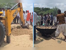 बाड़मेर में शिकार हुए हिरणों का स्मारक बनवाएंगे ग्रामीण, साधु-संतों की तरह दी समाधि, लगाया हलवे-चने का भोग   