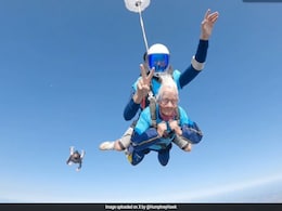 What UK's 102-Year-Old Skydiver Said After Jumping From 7,000 Feet What UK's 102-Year-Old Skydiver Said After Jumping From 7,000 Feet