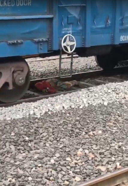 Video: Woman's Miraculous Escape After Train Passes Over Her In Telangana
