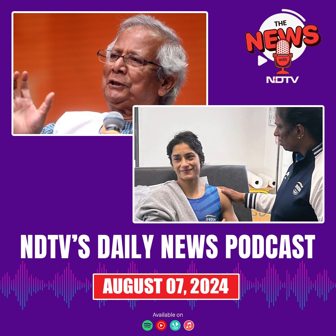 The NEWS Ep106: Politics Over Vinesh Phogat's Disqualification, Lok Sabha Protest, Politicians Killed In Bangladesh episode artwork