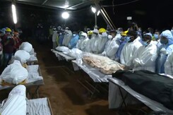 Wayanad Landslide: Mass Burial Of Unidentified Bodies Underway Wayanad Landslide: Mass Burial Of Unidentified Bodies Underway