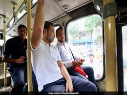 Rahul Gandhi Takes DTC Bus Ride, Interacts With Drivers, Conductors, Marshals Rahul Gandhi Takes DTC Bus Ride, Interacts With Drivers, Conductors, Marshals