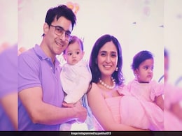 Pankhuri Awasthy And Gautam Rode Reveal Twin Babies' Faces To The World On 1st Birthday. See Post Pankhuri Awasthy And Gautam Rode Reveal Twin Babies' Faces To The World On 1st Birthday. See Post