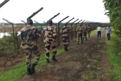 Bengal Village Along The Border Fearing Influx Of Bangladeshi Migrants Bengal Village Along The Border Fearing Influx Of Bangladeshi Migrants