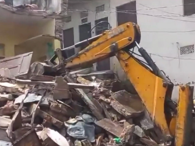 Udaipur District Administration Demolishes Stabbing Accused's House