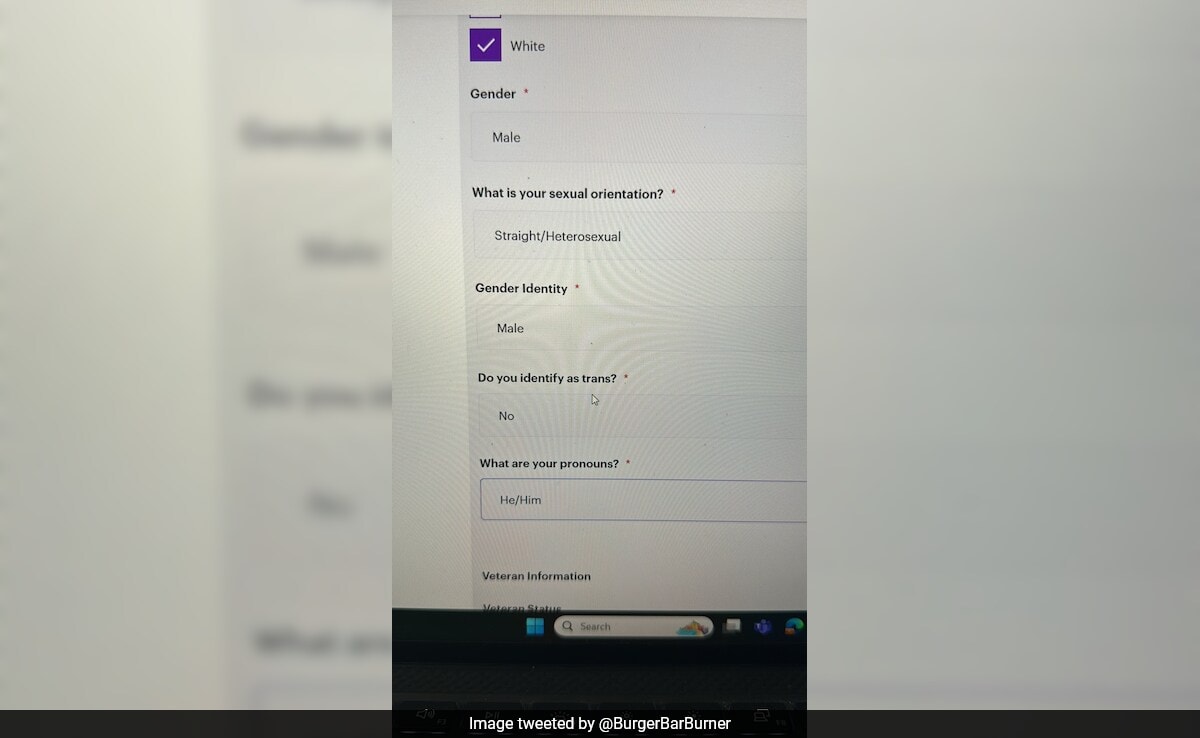 Internship Application Asks Candidates To Mark Their Sexual Orientation, Sparks Debate
