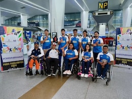 Indian Shooting Contingent For Paralympics Leaves For Paris Indian Shooting Contingent For Paralympics Leaves For Paris