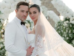 Amy Jackson And Ed Westwick's Wedding Was All About A Huge Cake, Champagne, Oysters Amy Jackson And Ed Westwick's Wedding Was All About A Huge Cake, Champagne, Oysters