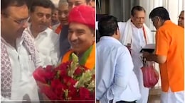 Rajasthan Politics: ताजपोशी के लिए जयपुर पहुंचे मदन राठौड़, एयरपोर्ट सुरक्षाकर्मियों ने मंत्री जोगाराम को गेट पर रोका
