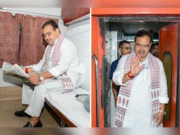 सीएम भजनलाल शर्मा ने जोधपुर इंटरसिटी में की जनसुनवाई, यात्रियों ने साथ में ली सेल्फी सीएम भजनलाल शर्मा ने जोधपुर इंटरसिटी में की जनसुनवाई, यात्रियों ने साथ में ली सेल्फी
