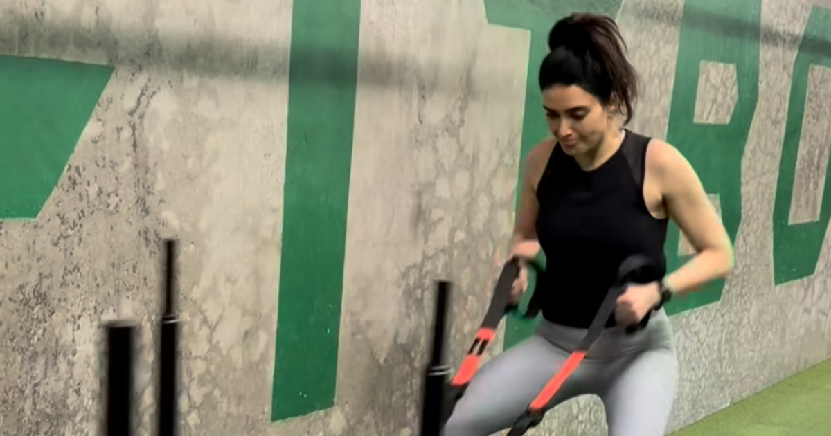 Karishma Tanna's "Energy Was Low" But Her Weighted Workout Was High On Impact